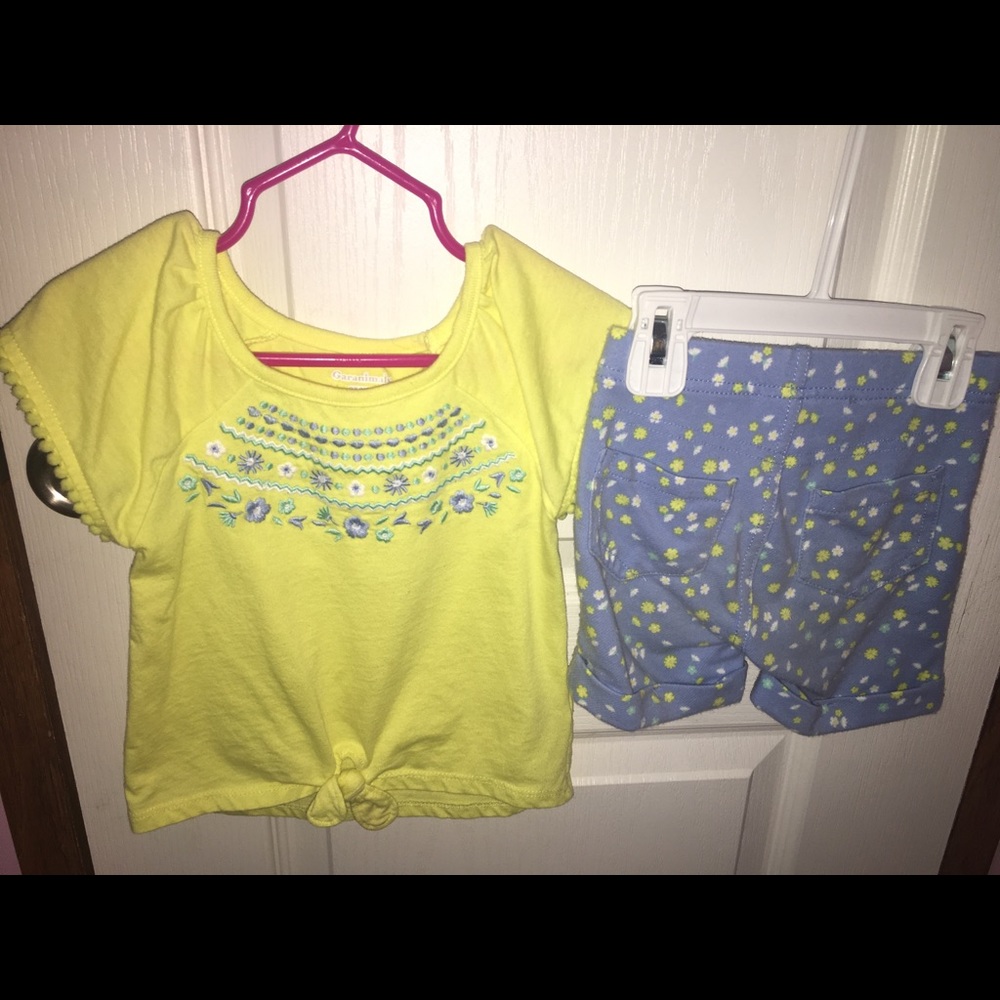 Toddler girl summer outfit